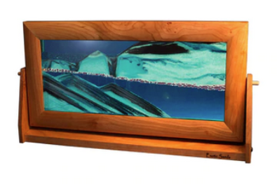 Ocean Blue / Wood XL
