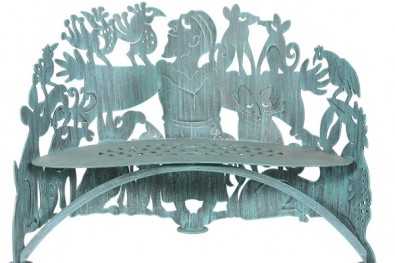 St. Francis Bench in Collaboration with Don Drumm
