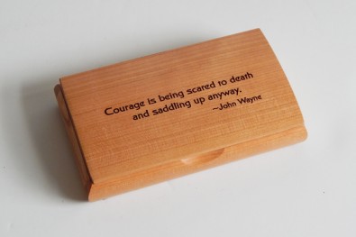 Possibility Box, Courage