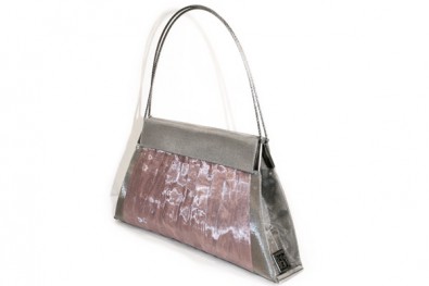 Amelia Handbag in Creased Pink