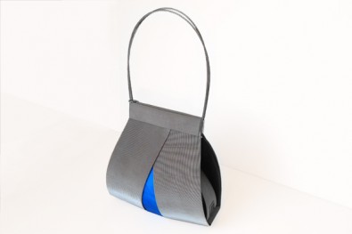 Norma Handbag with Indigo Window