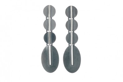 Circle Eclipse Line Earrings
