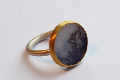 Moss Agate Ring