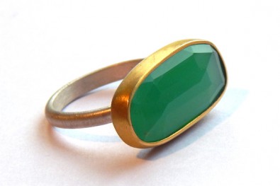 Chrysoprase Ring
