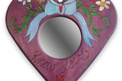 Know Love Heart Mirror