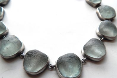 Sterling & Glass Necklace