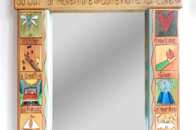 Go out for Adventure Come Home for Love Mirror #1