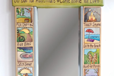 Go out for Adventure Come Home for Love Mirror #2